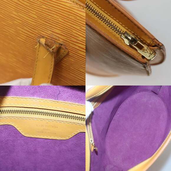 LOUIS VUITTON Epi Saint Jacques Shopping Shoulder Bag Yellow M52269 - Picture 11 of 12
